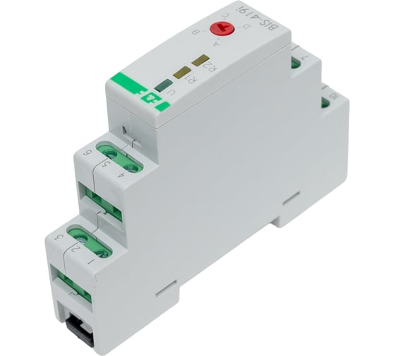 Реле импульсное (бистабильное) Евроавтоматика F&F BIS-419i (LED) 4 режима работы, управление двумя нагрузками, установка на DIN-рейку EA01.005.021