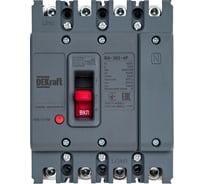 Силовой автоматический выключатель DEKraft 4P 100А 25кА ВА-302 22780DEK