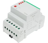 Трехуровневое реле уровня жидкости Евроавтоматика F&F PZ-831 (без датчиков) независимый контроль по каждому уровню, 3 DIN EA08.001.011