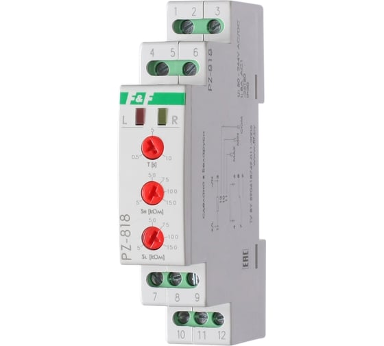 Реле контроля уровня жидкости Евроавтоматика F&F PZ-818 EA08.001.008 1