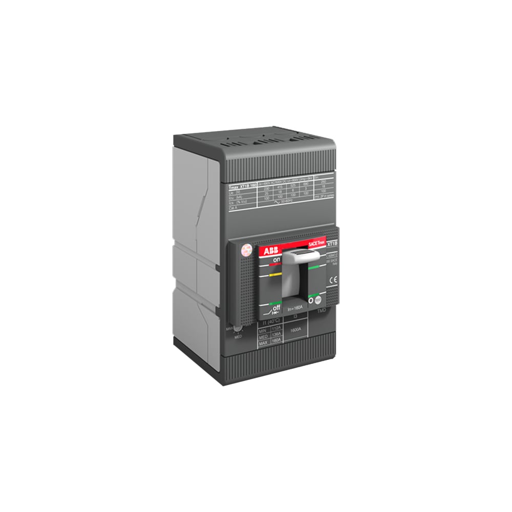 Трехполюсный автоматический выключатель ABB XT1B 160 TMD 63-630 F F ...