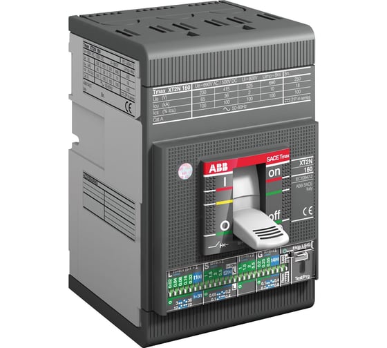 Автоматический выключатель ABB, XT2N, 160, TMA, 40-400, 3p, F F 1SDA067014R1 1