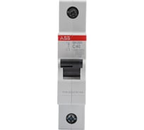 Автоматический выключатель ABB однополюсный, 40А, С, SH201, 6.0кА 2CDS211001R0404
