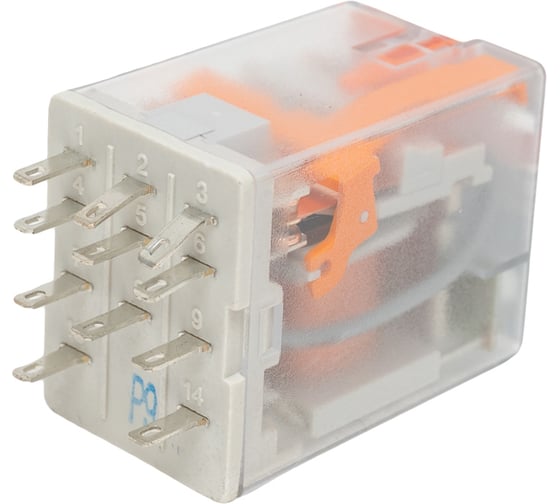 Реле ABB CR-M230AC3L 230B AC 3ПК 10A, СИД индикация 1SVR405612R3100