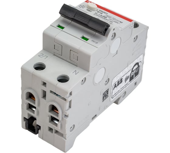 Автоматический выключатель дифференциального тока ABB DS201, B16, AC30 2CSR255080R1165