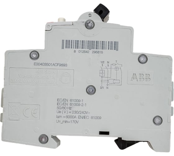 Автоматический выключатель дифференциального тока ABB DS201, B16, AC30 2CSR255080R1165