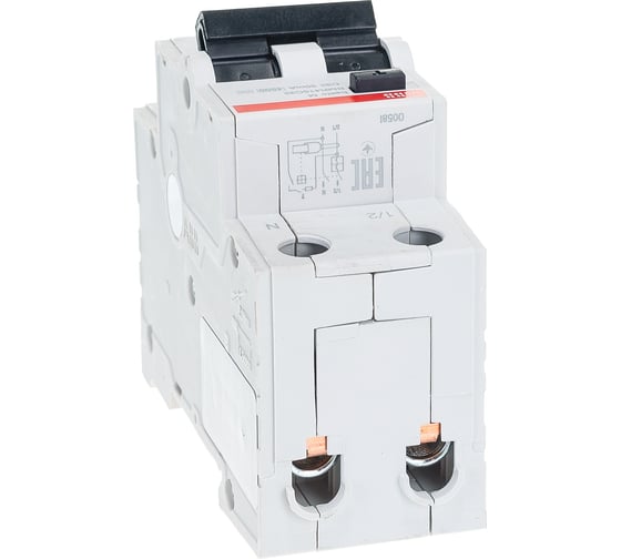 Автоматический выключатель дифференциального тока ABB, 1P+N, 32А, C, 4.5kA, 30мA, AC, BMR415C32 2CSR645041R1324