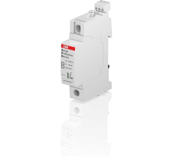 Ограничитель перенапряжения ABB OVR T2-T3 20-440 P TS QS, шт 2CTB803871R1300 1