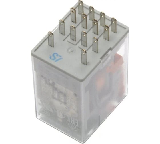 Реле ABB CR-M024DC4L 24B DC 4ПК (6A) со светодиодом,10 шт 1SVR405613R1100