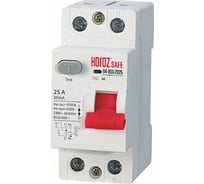 Выключатель остаточного тока Horoz Electric SAFE (RCCB 2P 25) 2P 25A 30mA 230V 114-003-2025 HRZ00002648