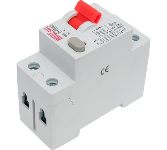 Выключатель остаточного тока Horoz Electric SAFE (RCCB 2P 25) 2P 25A 30mA 230V 114-003-2025 HRZ00002648