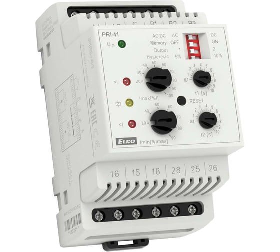 Реле контроля тока ELKO PRI-41/UNI AC/DC EP КА-00000386