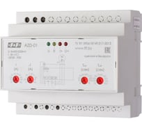 Реле защиты Евроавтоматика F&F AZD-02 3-х фазных двигателей мощностью до 2,2 кВт, и для работы с внешними ТТ, 6 модулей, DIN EA05.004.005