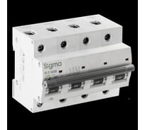 Автоматический выключатель Sigma Elektrik 4P C 800A 6kA, 1 шт 6SL480C