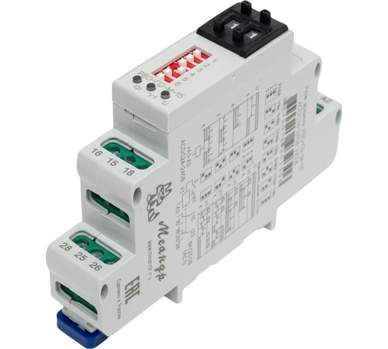 Реле времени Меандр РВО-П2-М-15 ACDC24-245В УХЛ4 A8302-16932306