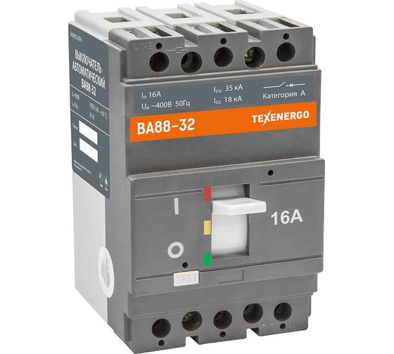 Автоматический выключатель Texenergo ВА 88-32 16А SAV8832-0016 1