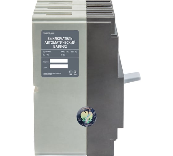 Автоматический выключатель Texenergo ВА 88-32 80А SAV8832-0080
