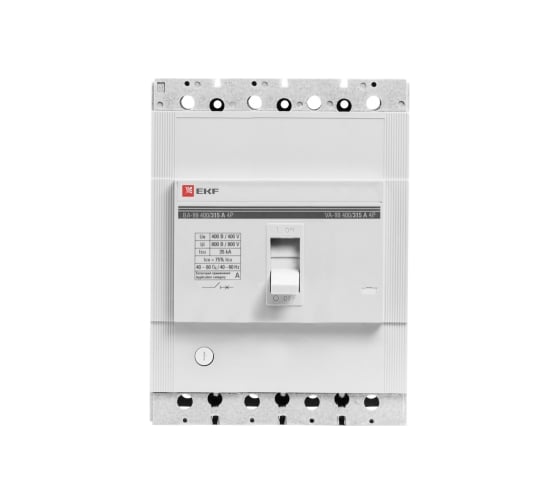 Автоматический выключатель EKF ВА-99, 400/315А 4P 35кА PROxima SQmccb99-400-315-4P