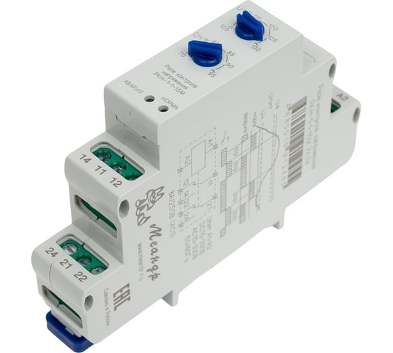 Реле контроля напряжения Меандр РКН-1-1-15М УХЛ4 A8302-19912455