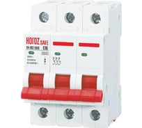 Миниатюрный автоматический выключатель Horoz Electric SAFE (MCB 3P C16)3P 16A C 4.5kA 400V 114-002-3016 HRZ00002639