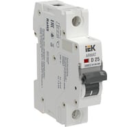Автоматический выключатель без теплового расцепителя IEK ARMAT M10N-MA 1P D 25А AR-M10N-MA-1-D025