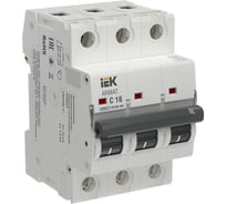 Автоматический выключатель без теплового расцепителя IEK ARMAT M10N-MA 3P C 16А AR-M10N-MA-3-C016