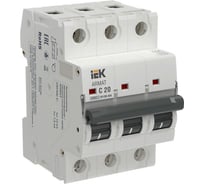 Автоматический выключатель без теплового расцепителя IEK ARMAT M10N-MA 3P C 20А AR-M10N-MA-3-C020