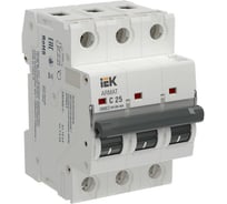 Автоматический выключатель без теплового расцепителя IEK ARMAT M10N-MA 3P C 25А AR-M10N-MA-3-C025