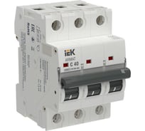 Автоматический выключатель без теплового расцепителя IEK ARMAT M10N-MA 3P C 40А AR-M10N-MA-3-C040