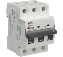 Автоматический выключатель без теплового расцепителя IEK ARMAT M10N-MA 3P D 16А AR-M10N-MA-3-D016