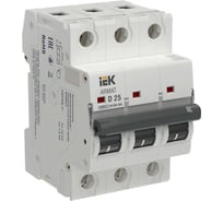 Автоматический выключатель без теплового расцепителя IEK ARMAT M10N-MA 3P D 25А AR-M10N-MA-3-D025