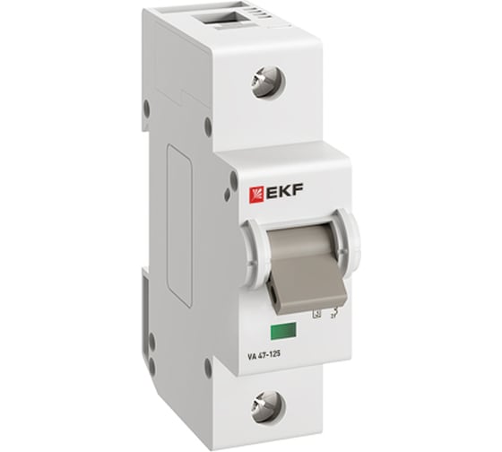Автоматический выключатель EKF ВА 47-125 1P 32А (D) 15кА PROXIMA mcb47125-1-32D
