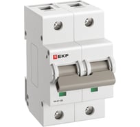 Автоматический выключатель EKF ВА 47-125 2P 50А (D) 15кА PROXIMA mcb47125-2-50D