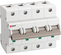 Автоматический выключатель EKF ВА 47-125 4P 40А (D) 15кА PROXIMA mcb47125-4-40D