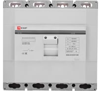 Автоматический выключатель EKF PROxima ВА-99 800/500А, 4P, 35кА mccb99-800-500-4p