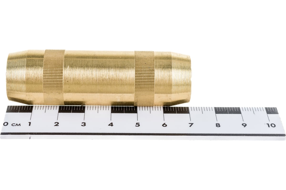 Соединительная муфта EZETEK 14мм, латунь 90223 - выгодная цена, отзывы ...