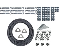 Комплект растяжек EZETEK для мачты СМТк до 14 метров, 3 яруса 76035