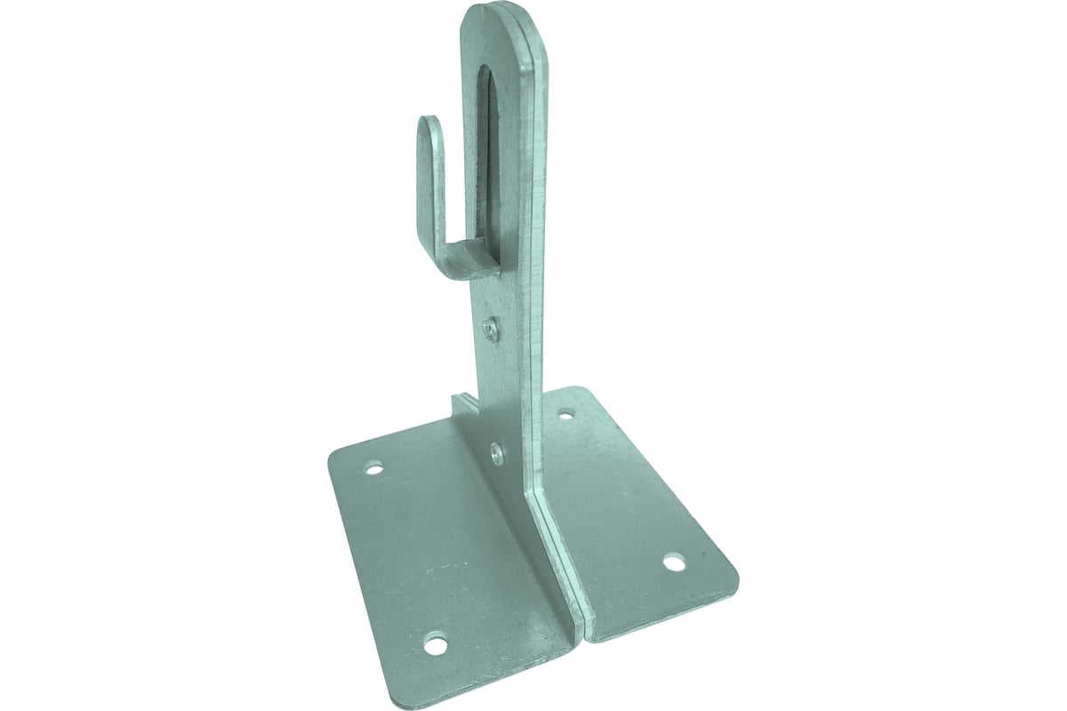 Держатель круглого проводника EZETEK 6-10мм, высота 65мм, оцинковка ...