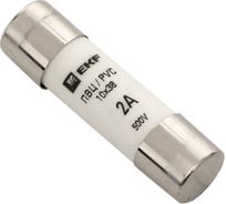 Цилиндрическая плавкая вставка ПВЦ EKF 2А 20 шт PROxima pvc-10x38-2