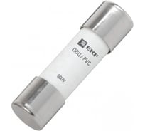 Цилиндрическая плавкая вставка EKF ПВЦ, 0,5А PROxima pvc-10x38-0,5