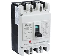 Автоматический выключатель EKF ВА-99МL, 250/200А, 3P, 20кА, Basic mccb99-250-200mi