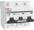 Автоматический выключатель EKF Basic ВА 47-100 3P, 35А, 10kA mcb47100-3-35C-bas 1