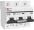 Автоматический выключатель EKF Basic ВА 47-100 3P, 80А, 10kA mcb47100-3-80C-bas 1