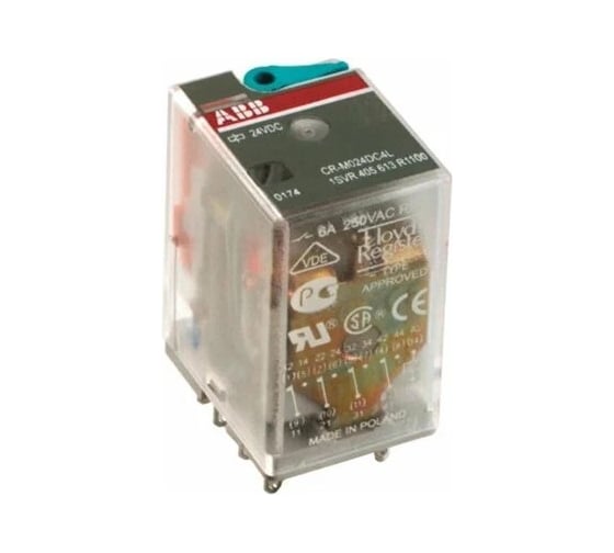 Реле ABB CR-M024DC3 24B DC 3ПК (10A) 1SVR405612R1000