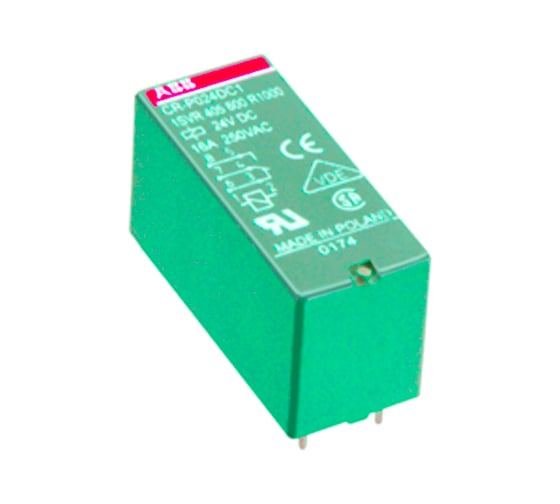 Реле ABB CR-P012DC1 12B DC 1ПК (16А) 1SVR405600R4000