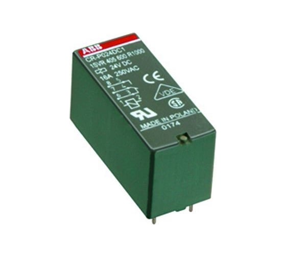 Реле ABB CR-P024AC1 24B AC 1ПК (16А) 1SVR405600R0000 1