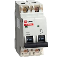 Автоматический выключатель EKF ВА 47-63, 2P 13А 4,5kA mcb4763-2-13C