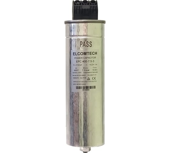 Конденсатор ELCOMTECH EPC400-7.5-3 УТ-00025841