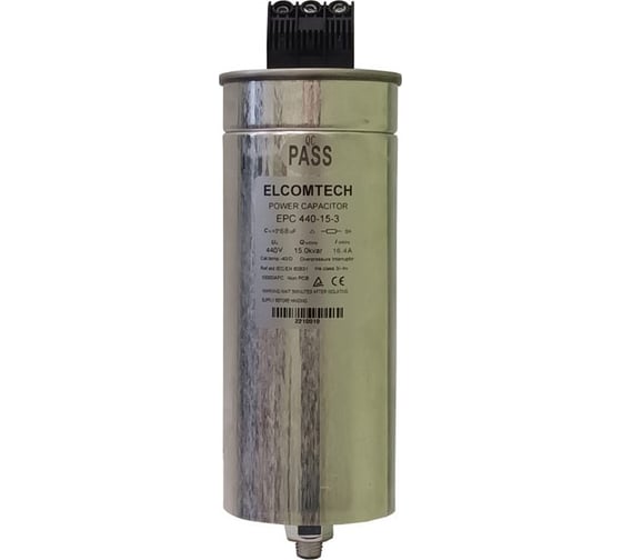 Конденсатор ELCOMTECH EPC440-15-3 УТ-00025863 1