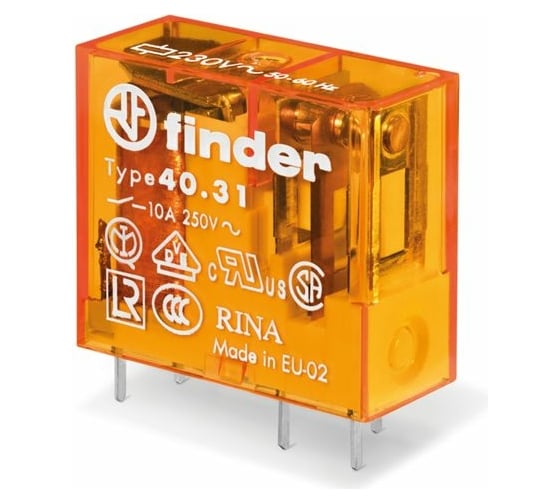 Миниатюрное универсальное электромеханическое реле Finder 403190240000 1